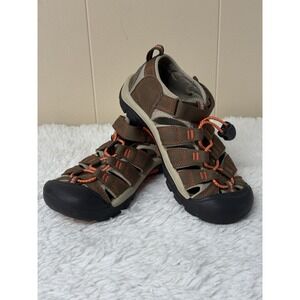 Keene Newport‎ H2O dark earth spicy orange youth hiking sandals size 2